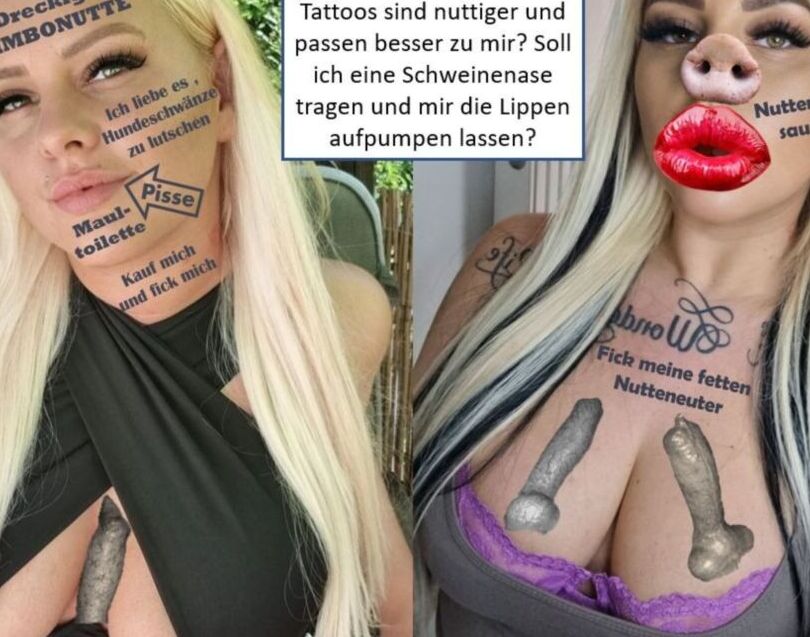 Fantasien ueber FuckBarbie - una bimbonutte perversa