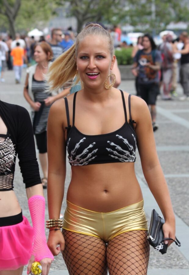 Chicas del festival