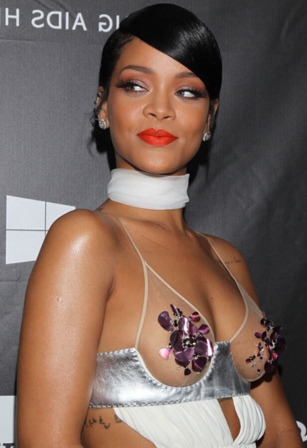 Rihanna-  amfAR