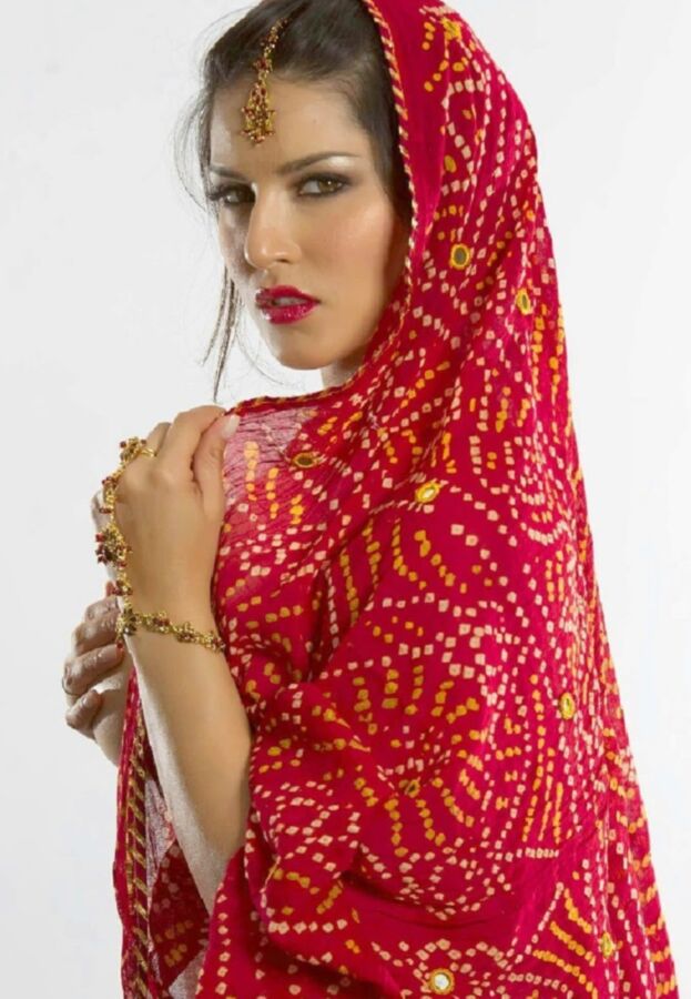 Reine indienne du Sunny Leone