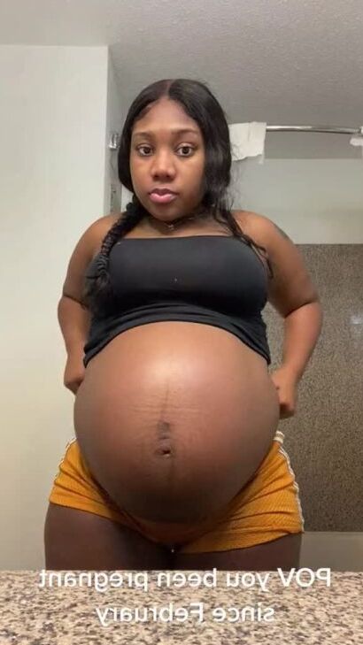 Pregnant Ebony