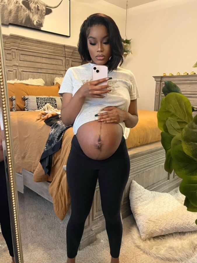 Pregnant Ebony