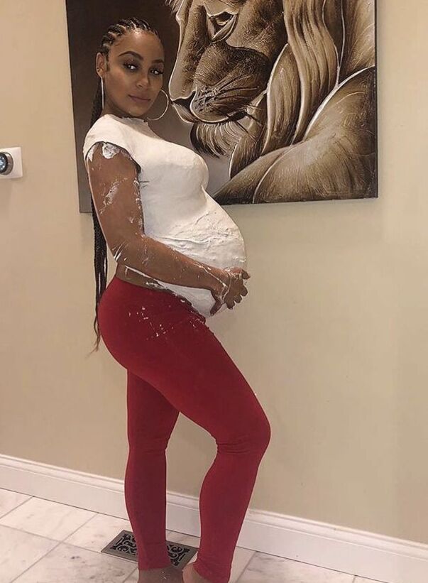 Pregnant Ebony