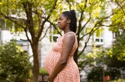 Pregnant Ebony