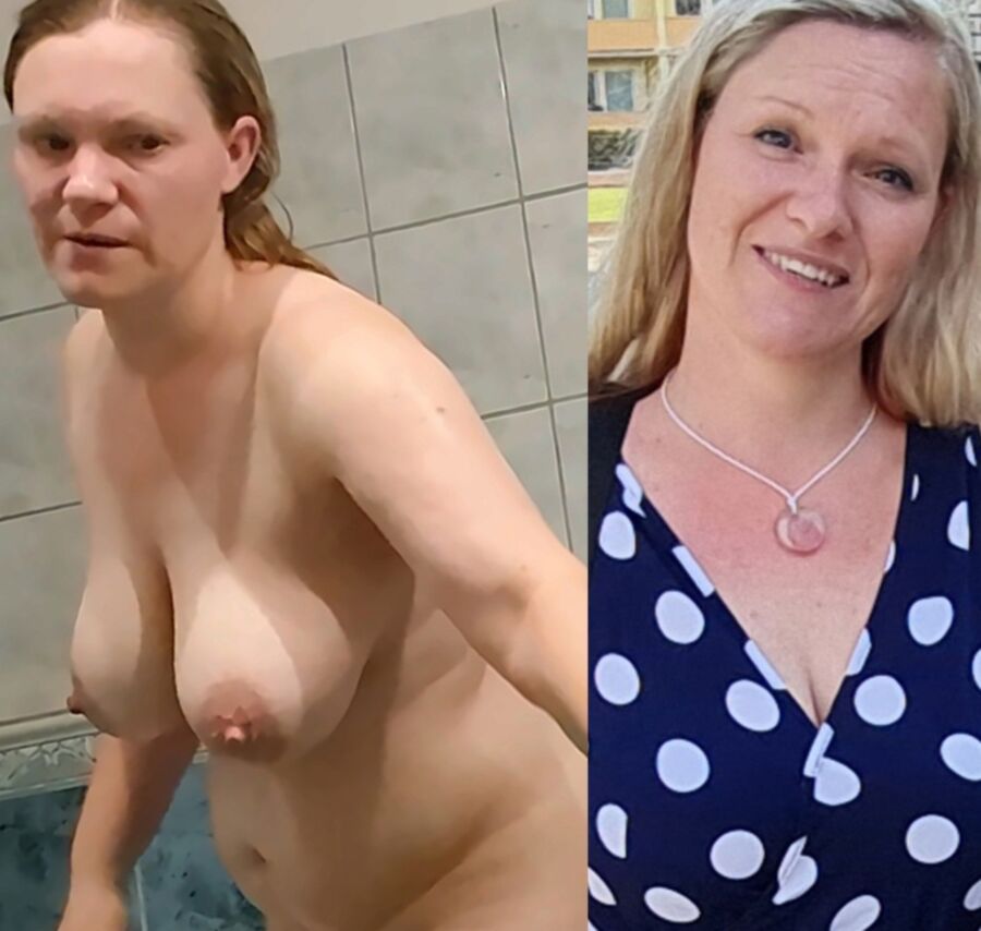 Vestida y Desnuda Antes y Después