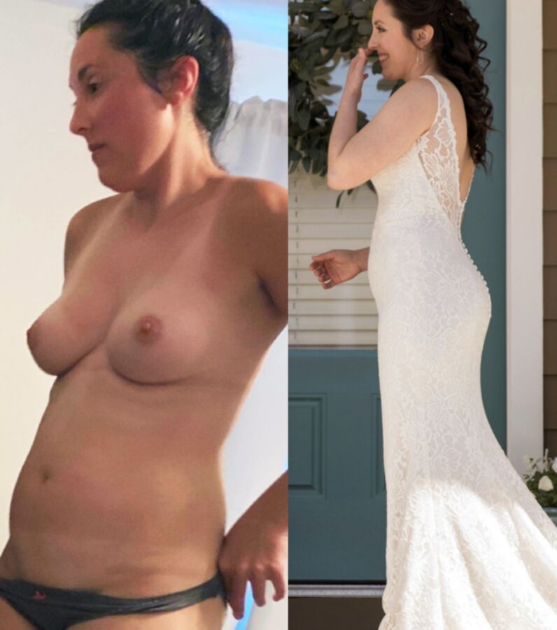 Vestida y Desnuda Antes y Después