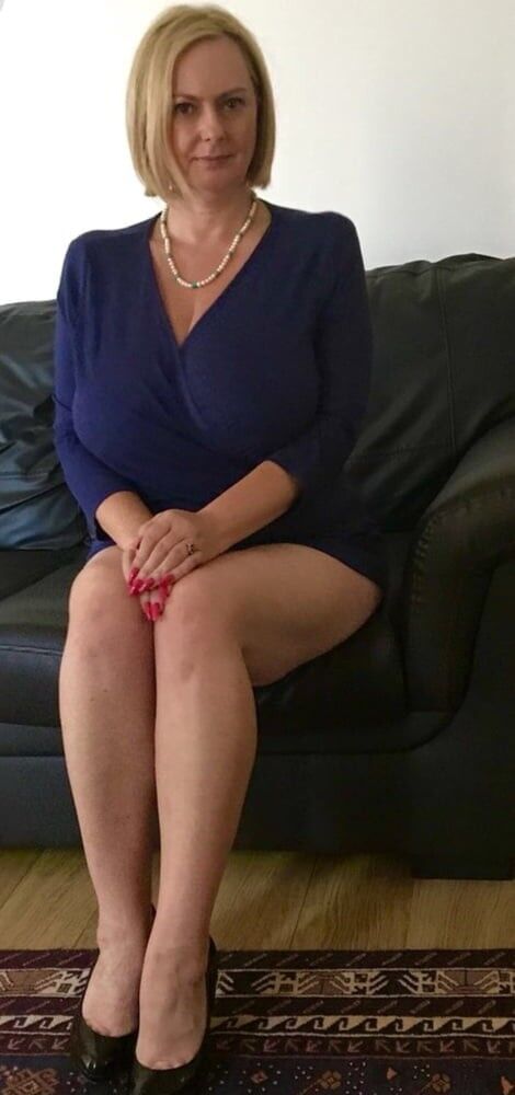 Classy mature with superb tits