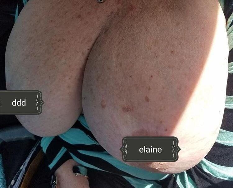 Sexy GILF Elaine com peitos enormes