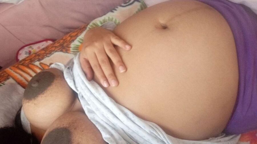 Pregnant Latina