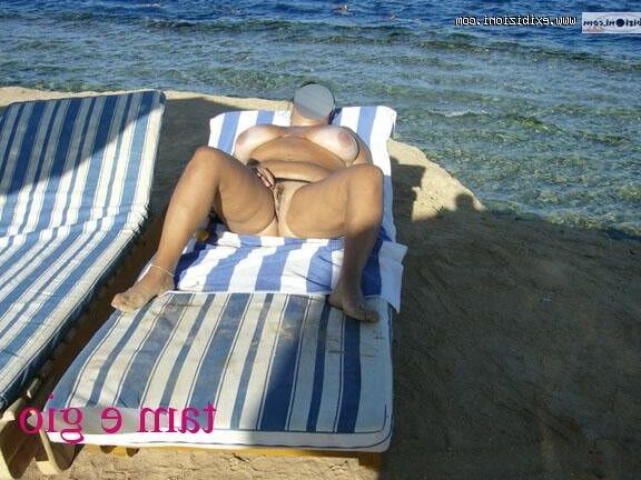 Swingers italianos BBW en la playa