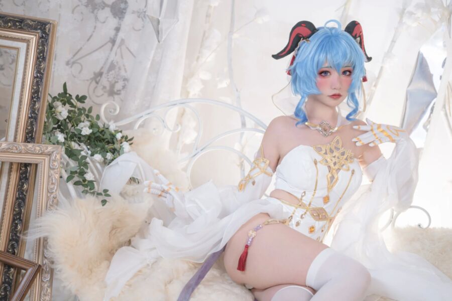 Linda nena cosplay Meow Xiaoji