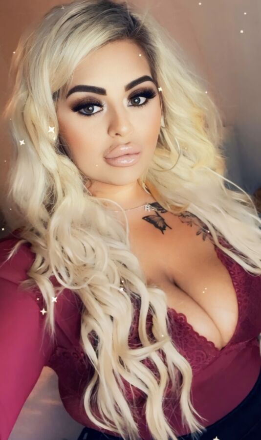 Busty British Blonde Alice