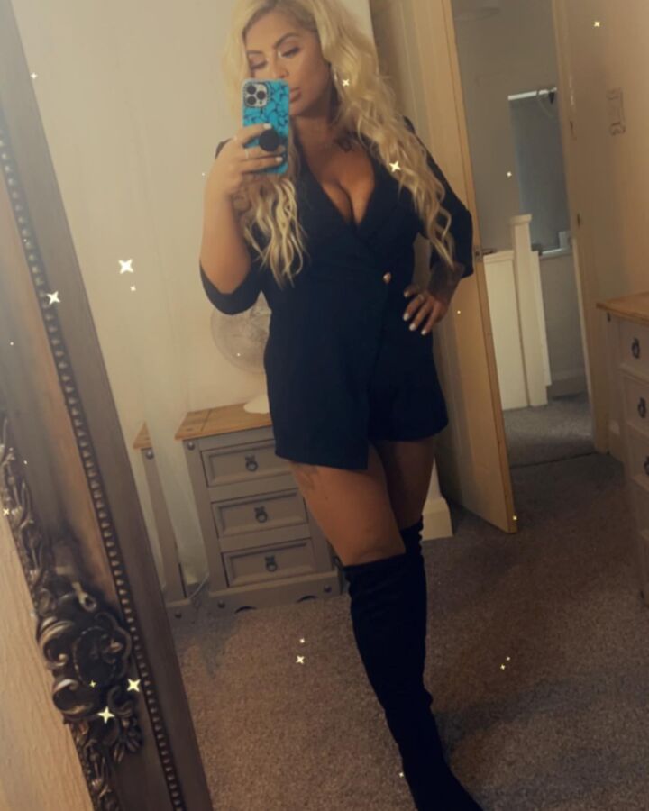 Busty British Blonde Alice