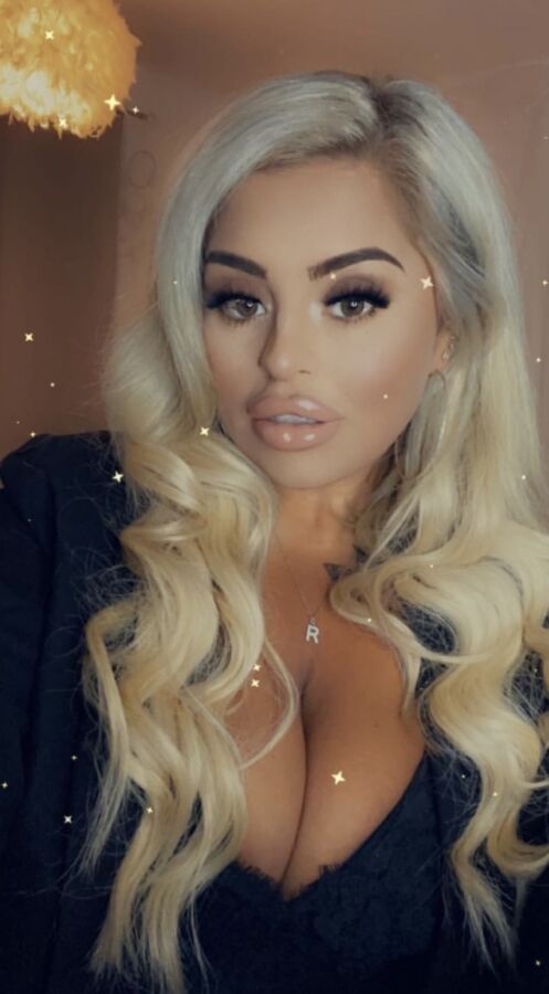 Busty British Blonde Alice