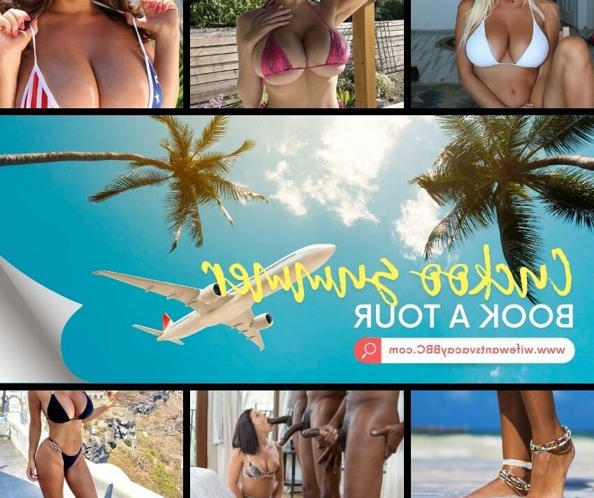 CUCKOLD RESORTS Große Titten Brüste Betrügende Schlampe Bildunterschriften