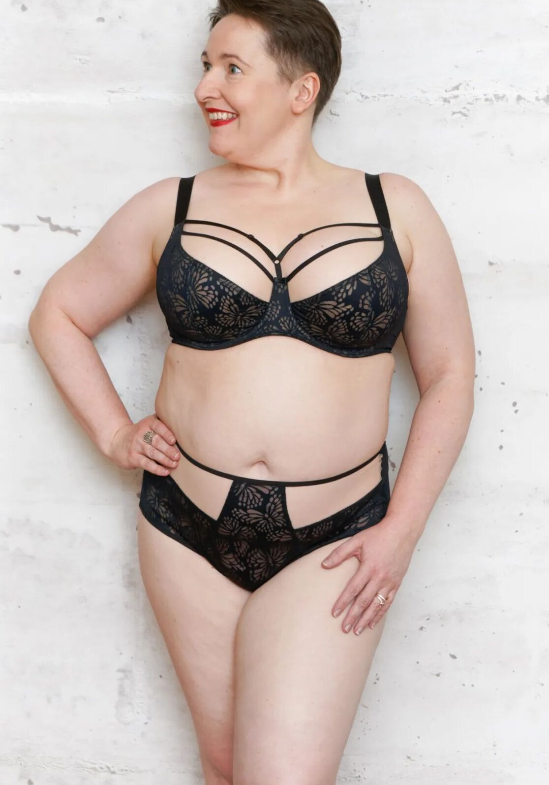 Sexy polnische reife Dessous-Bloggerin Kasia