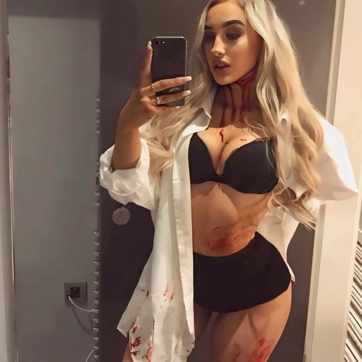 Meg Britische Blonde Chav