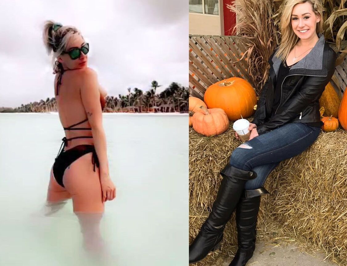 Jenn Secretary  Bikini Vs Clothes Jerk Off Challenge 