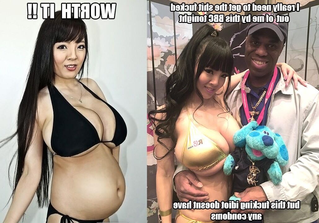 Hitomi está grávida de um bebê negro