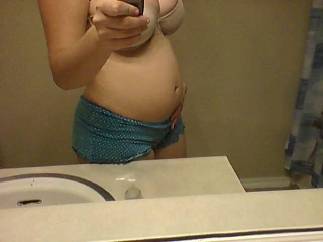 pregnant teen with big boobs