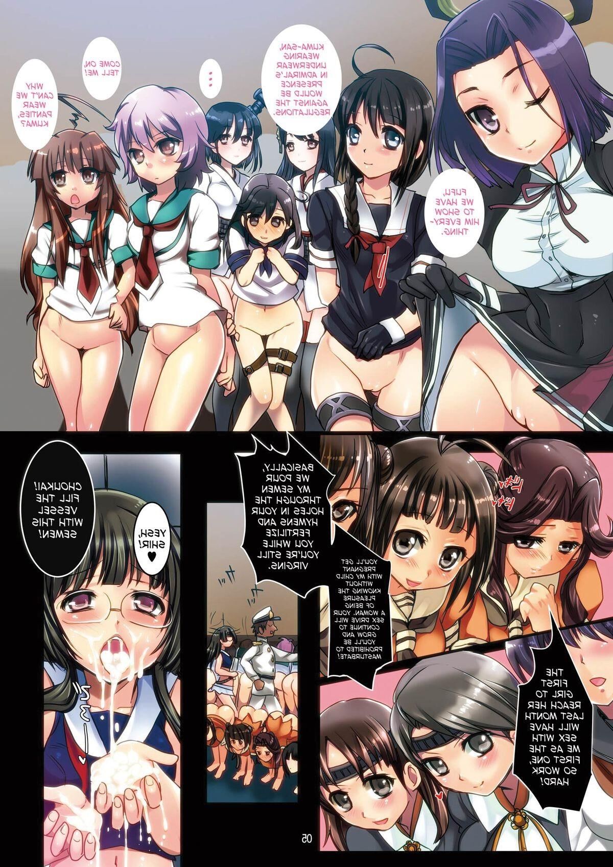 Hipnotizar y Netorare toda la flota Kantai