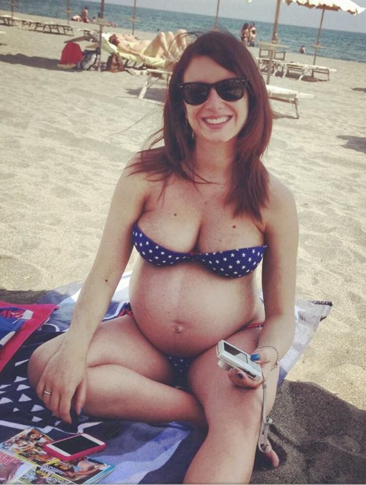 Preggo garota amador