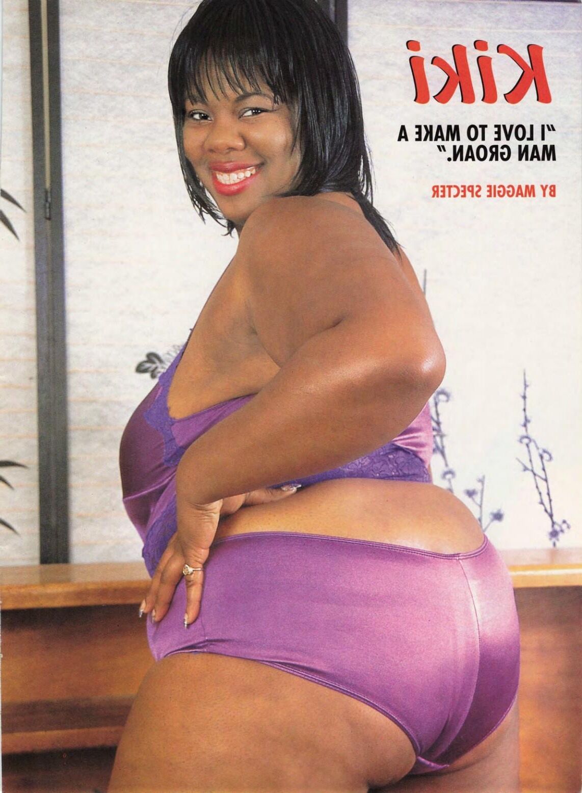 Big Black Butt Magazine Januar 2005