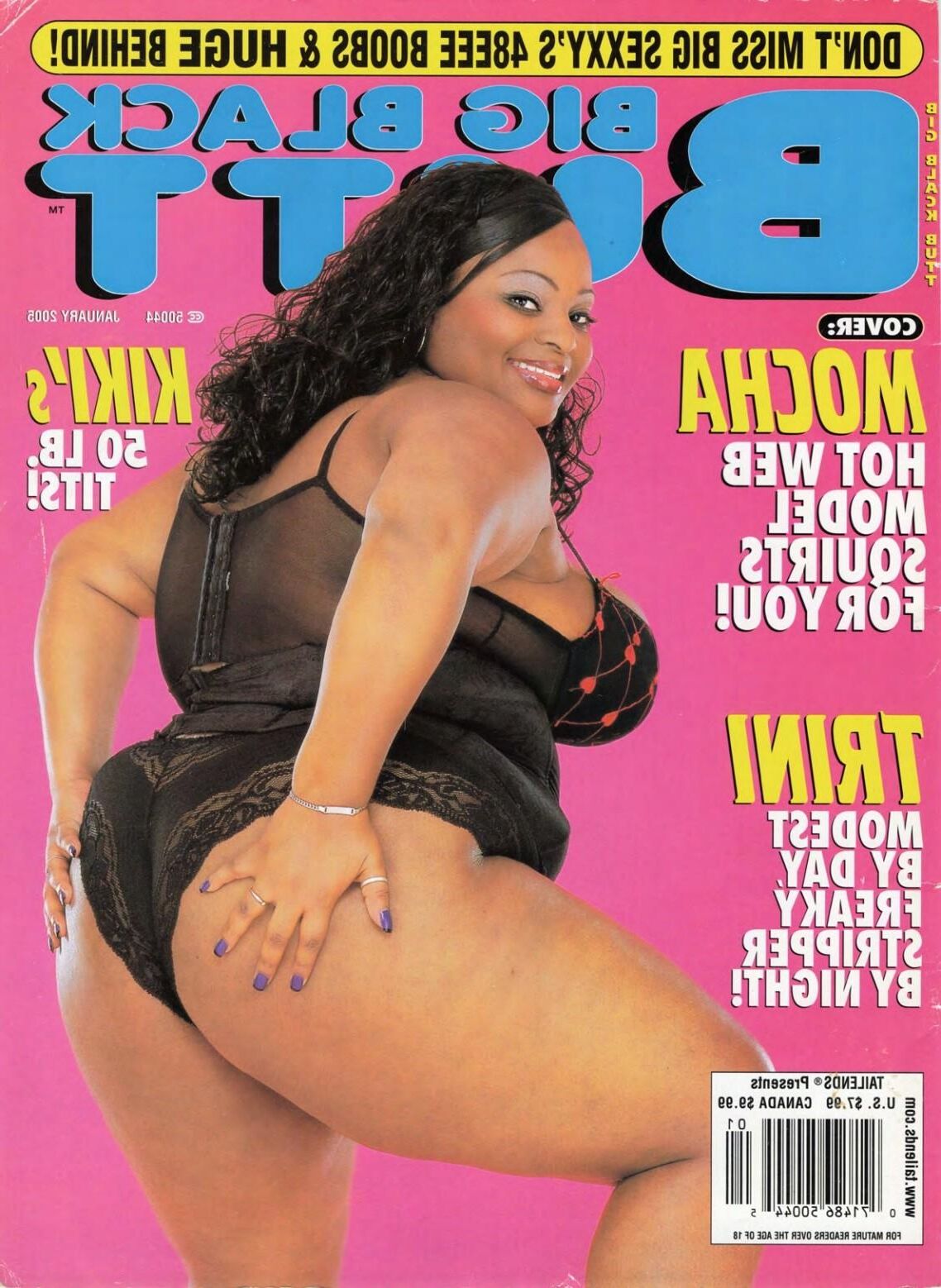 Big Black Butt Magazine January 2005