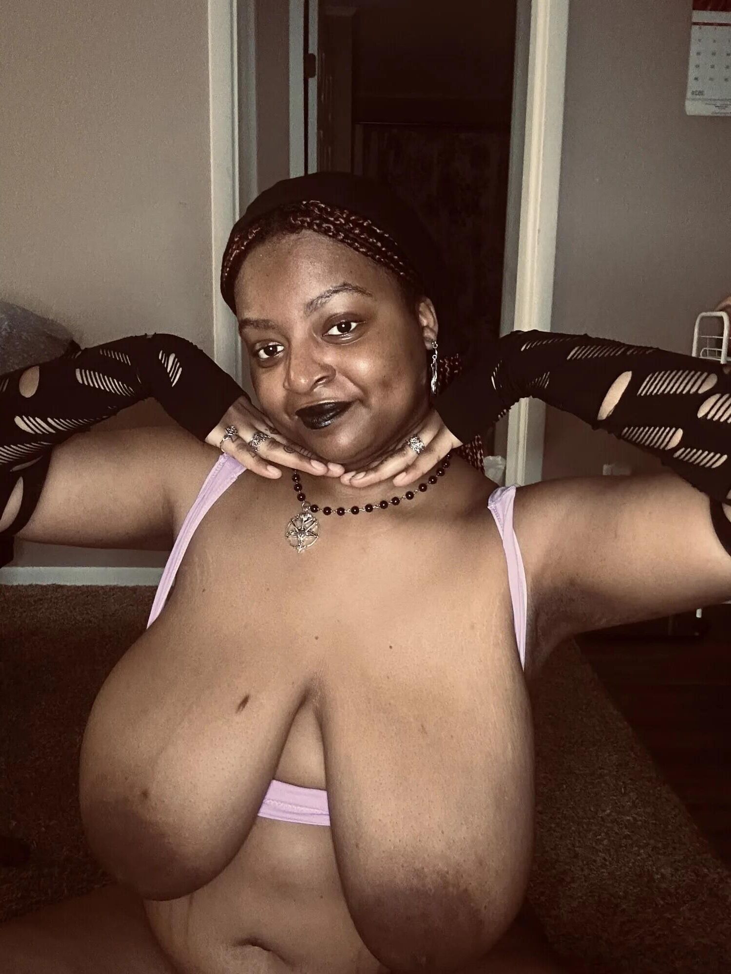 Ebony Huge Tits Goth BBW Didi