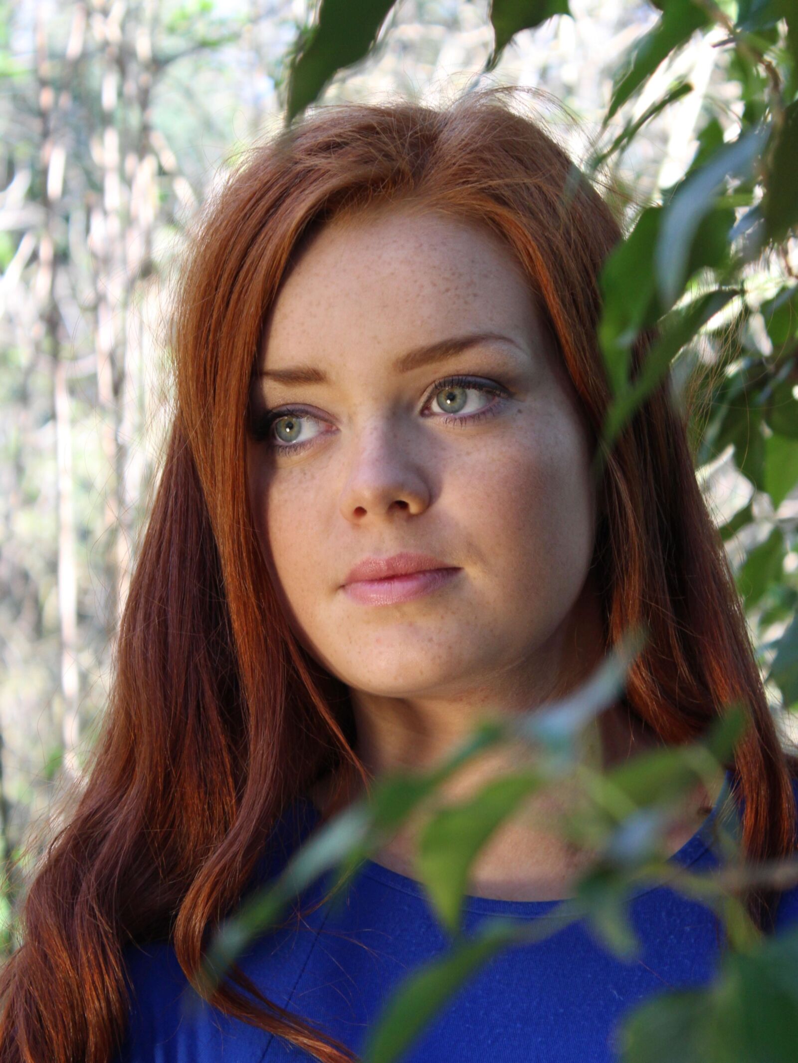 Girl with ginger hair from Flickr