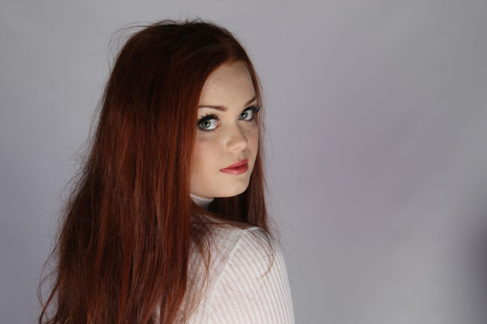 Girl with ginger hair from Flickr