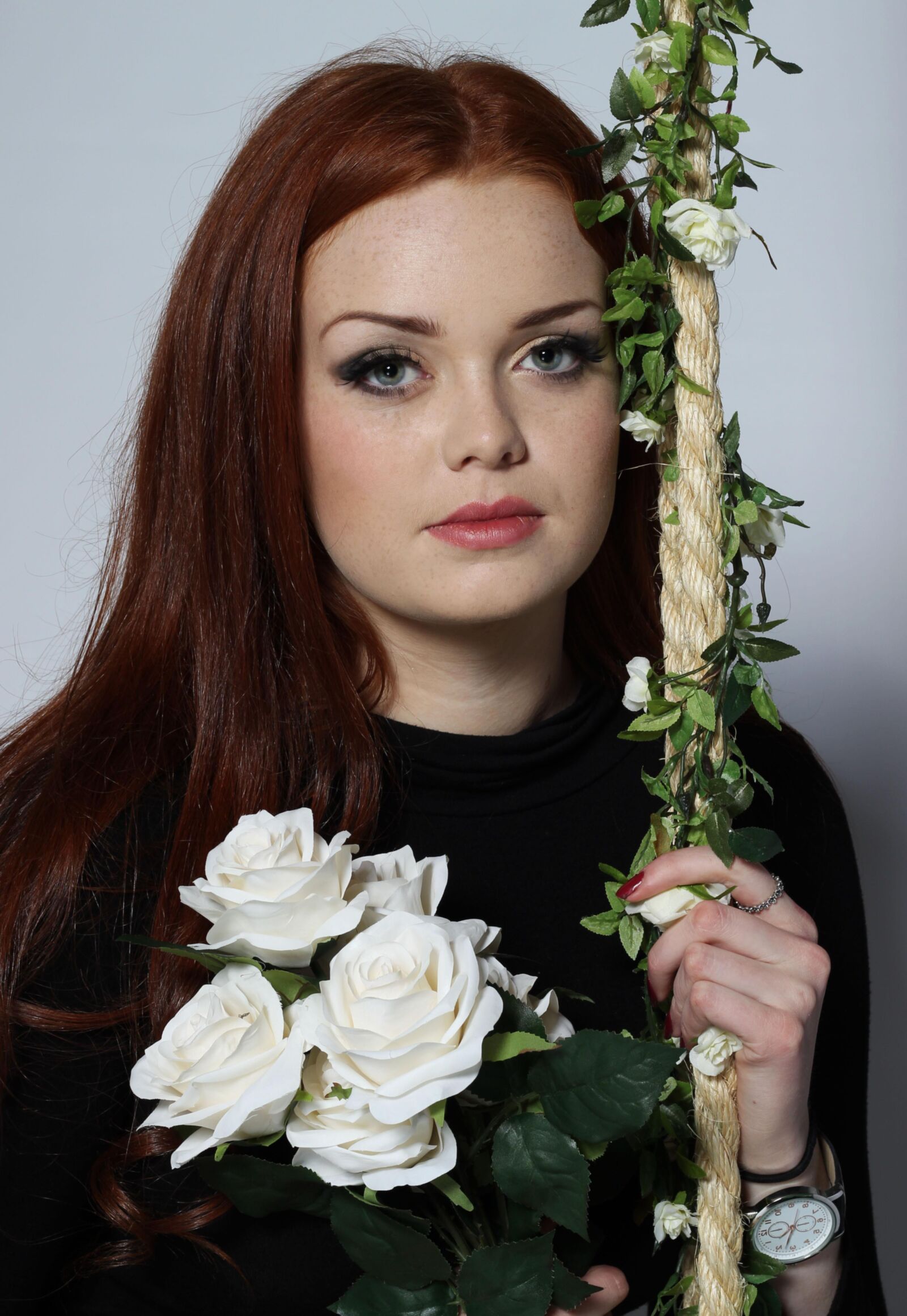 Girl with ginger hair from Flickr