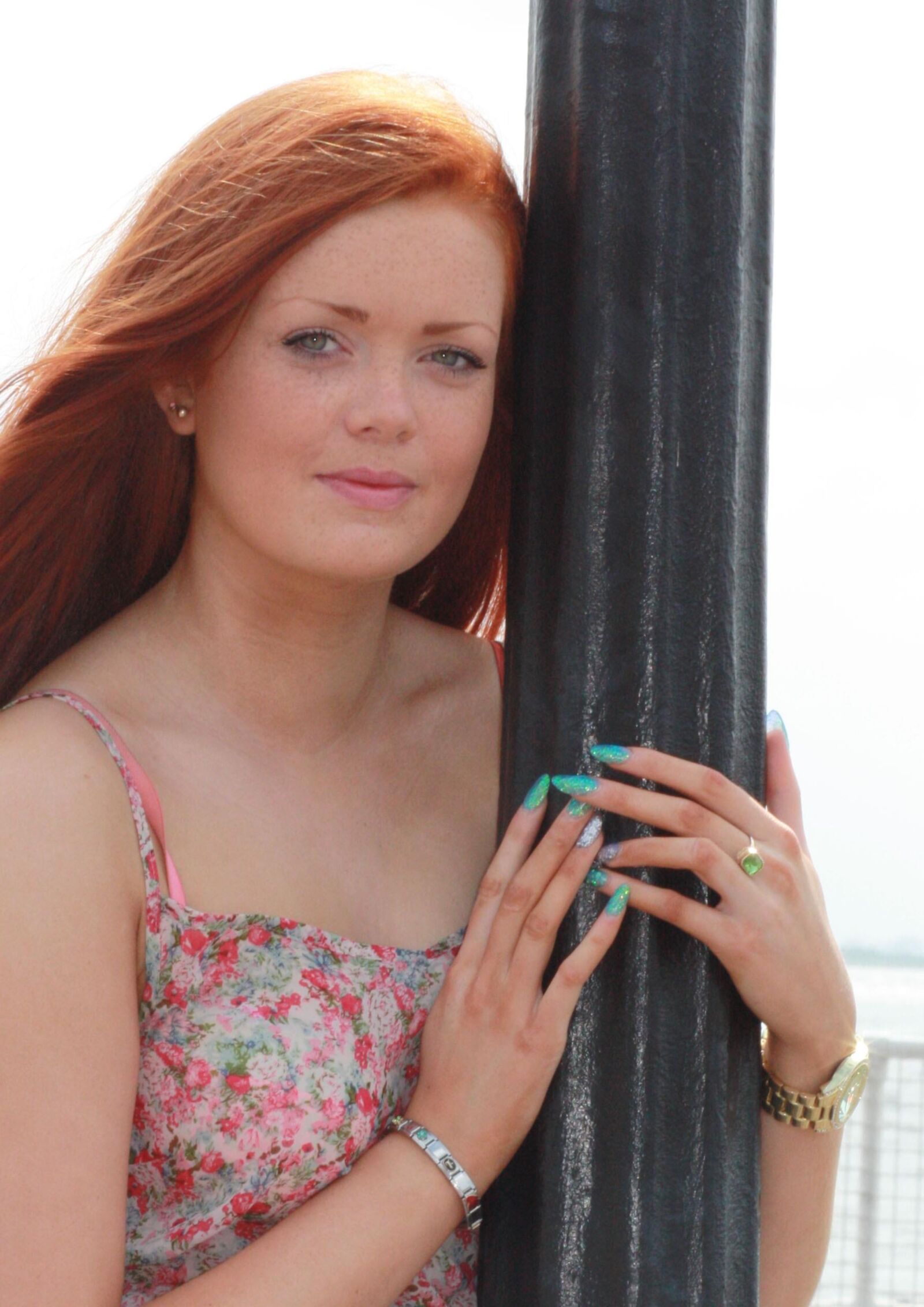 Girl with ginger hair from Flickr