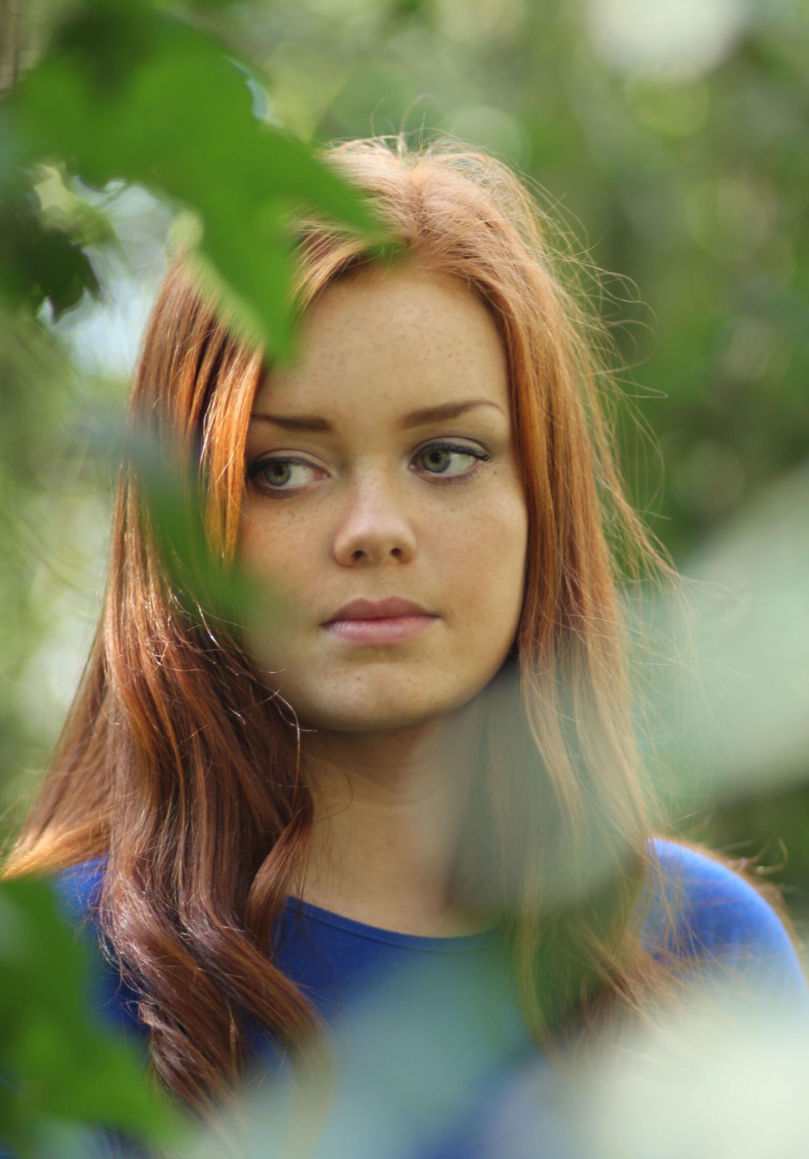 Girl with ginger hair from Flickr