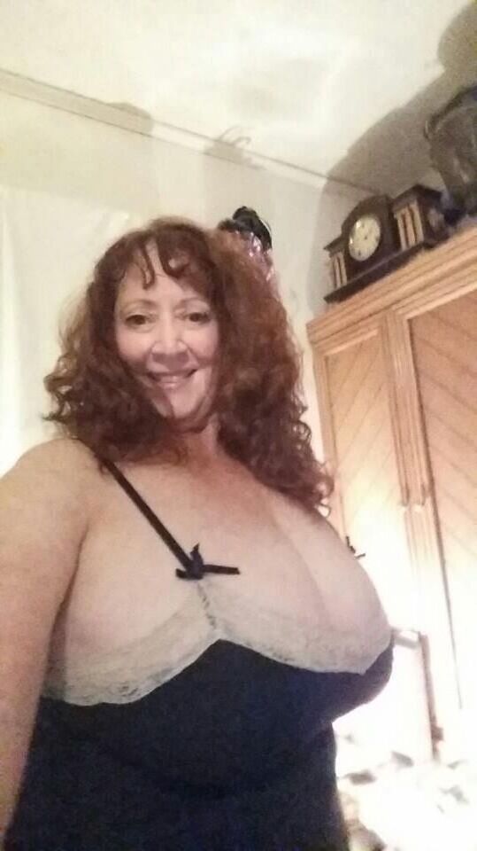 Huge tits mature woman Janice