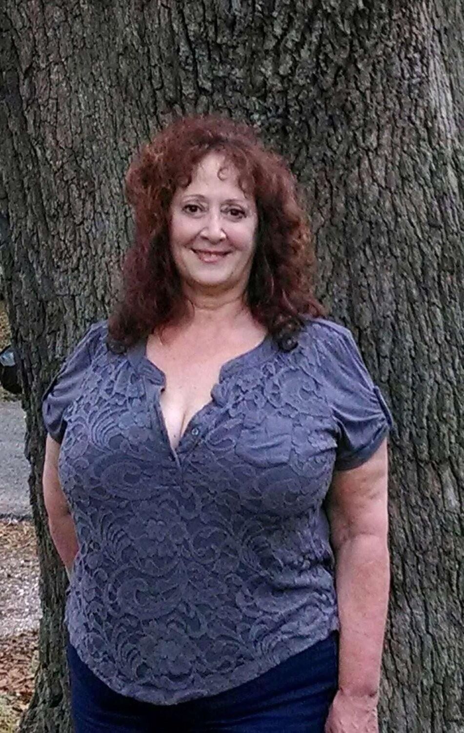 Huge tits mature woman Janice