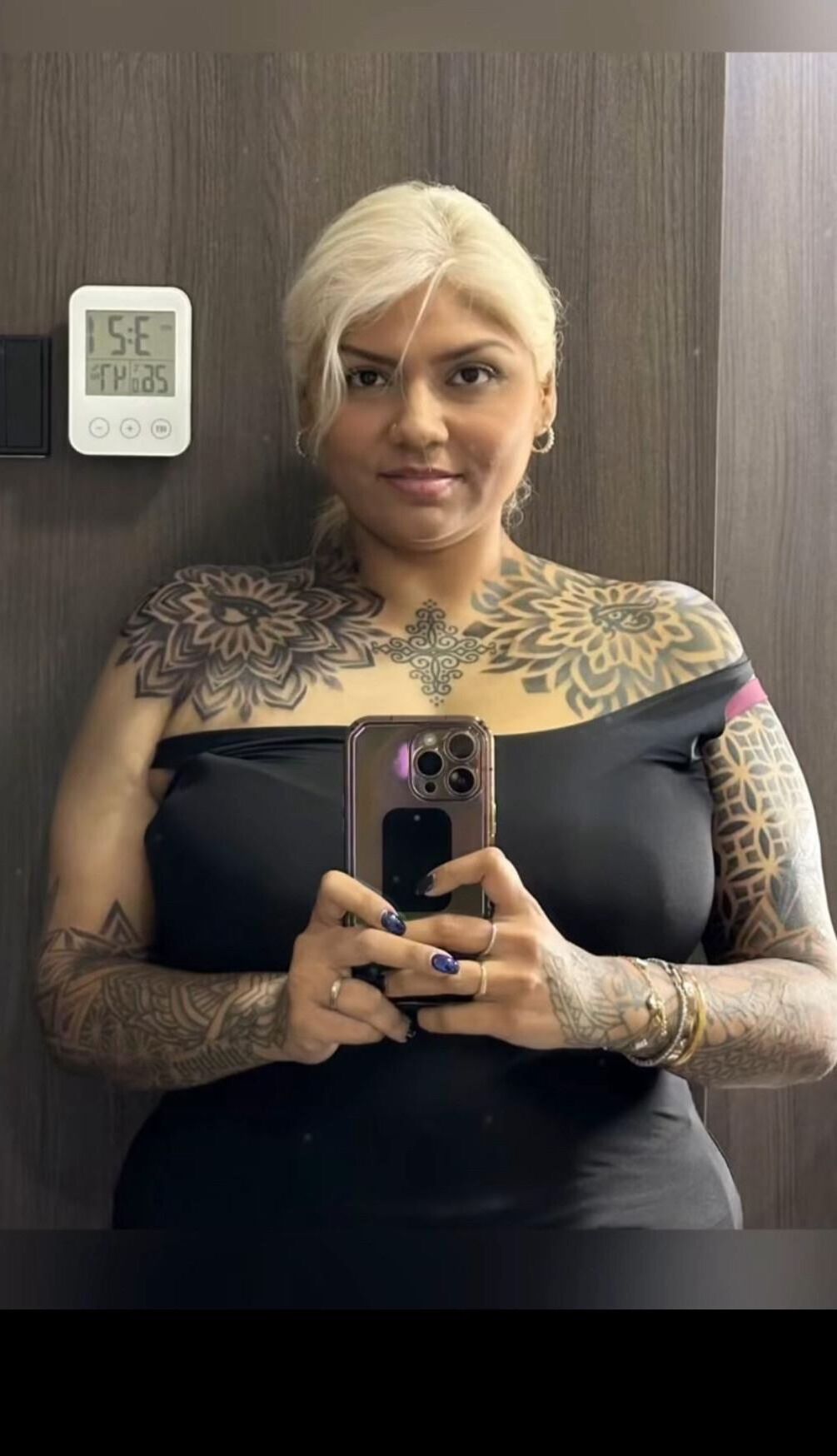 busty tattooed indian milf bitch Joyce