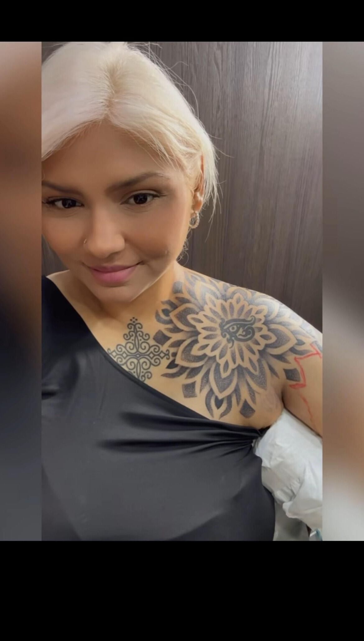 busty tattooed indian milf bitch Joyce