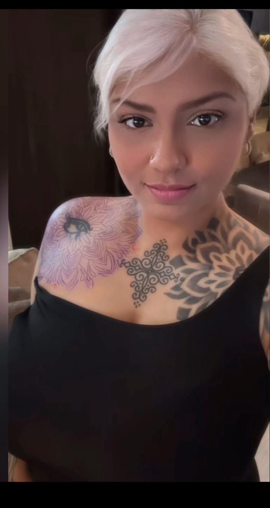 busty tattooed indian milf bitch Joyce