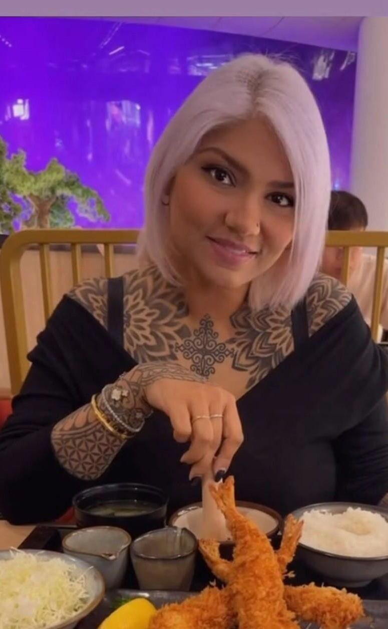 busty tattooed indian milf bitch Joyce