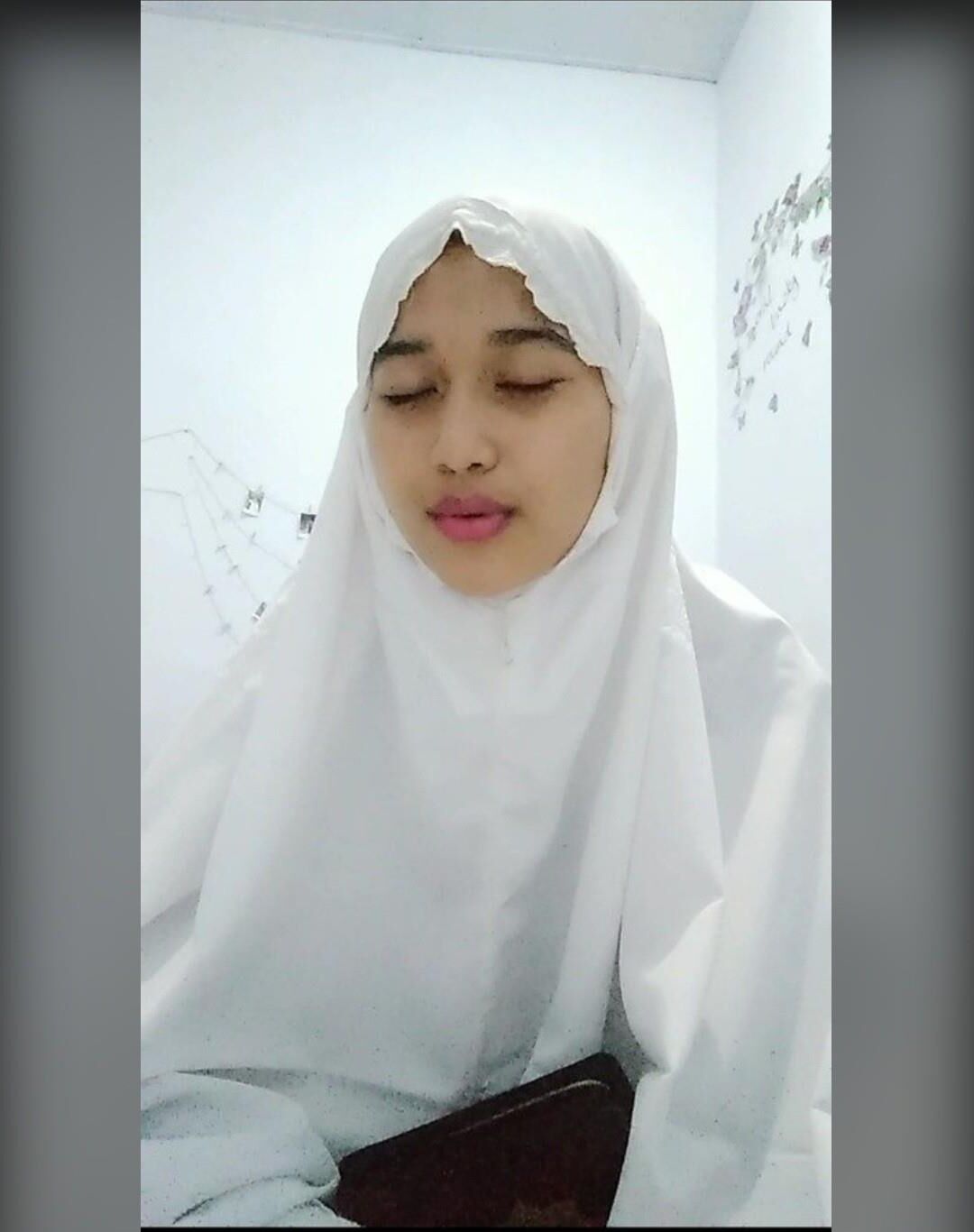 Busty Hijab Wearing Indonesian