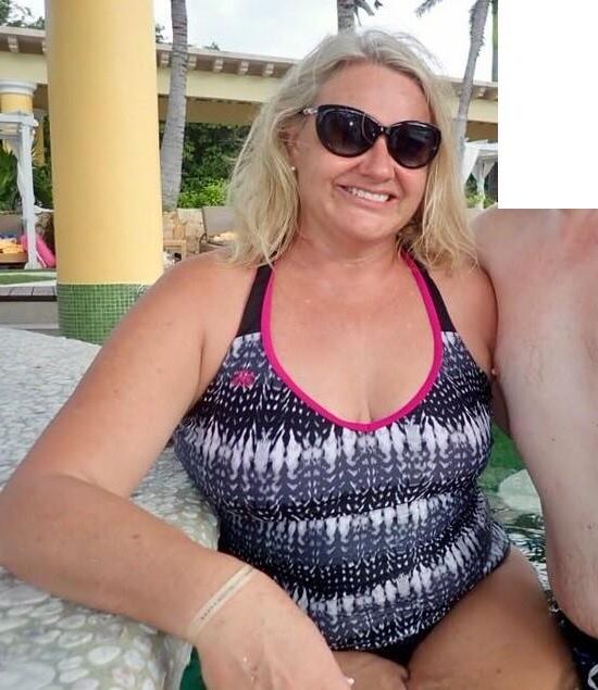 Buxom MILF Tricia . Bikinis , Dresses, Cleavage . Cute. Sexy