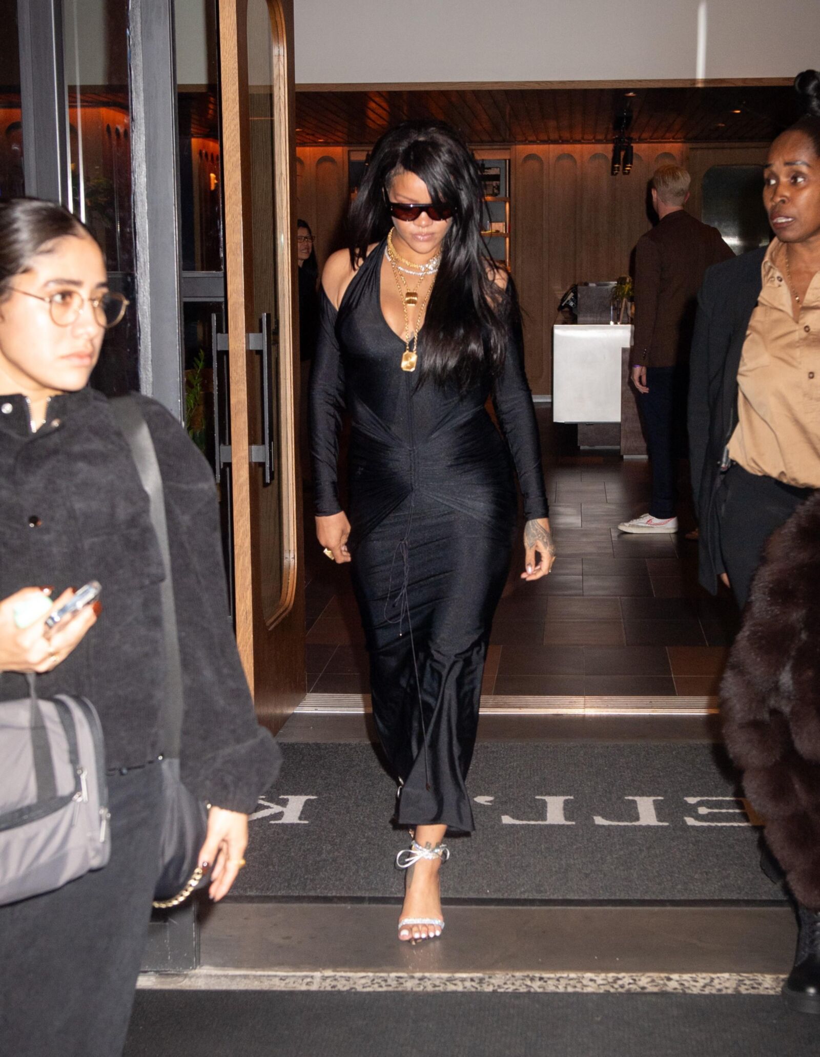 Rihanna enjoys a stylish night out 