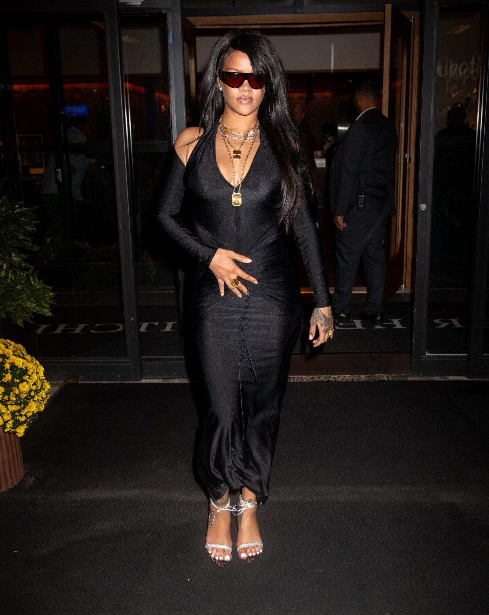 Rihanna enjoys a stylish night out 