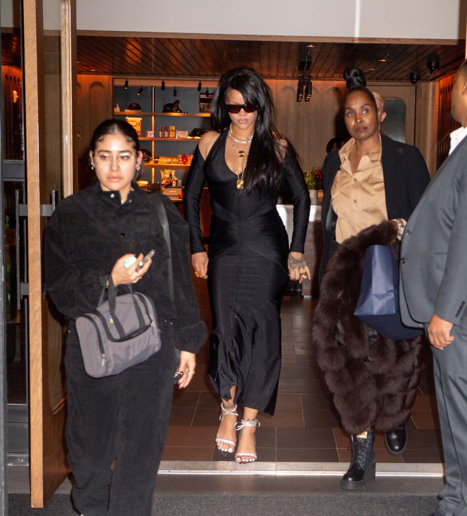 Rihanna enjoys a stylish night out 