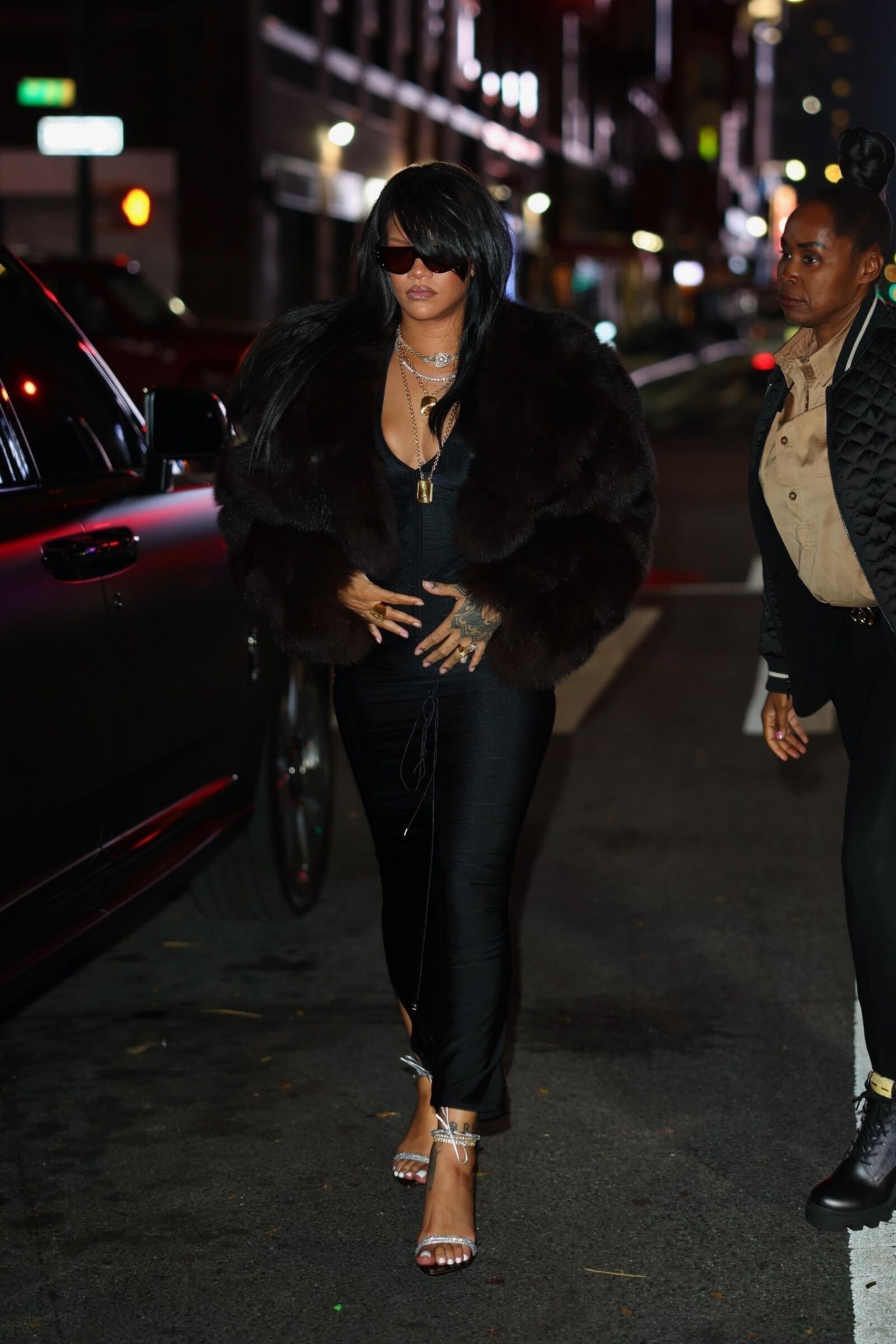 Rihanna enjoys a stylish night out 