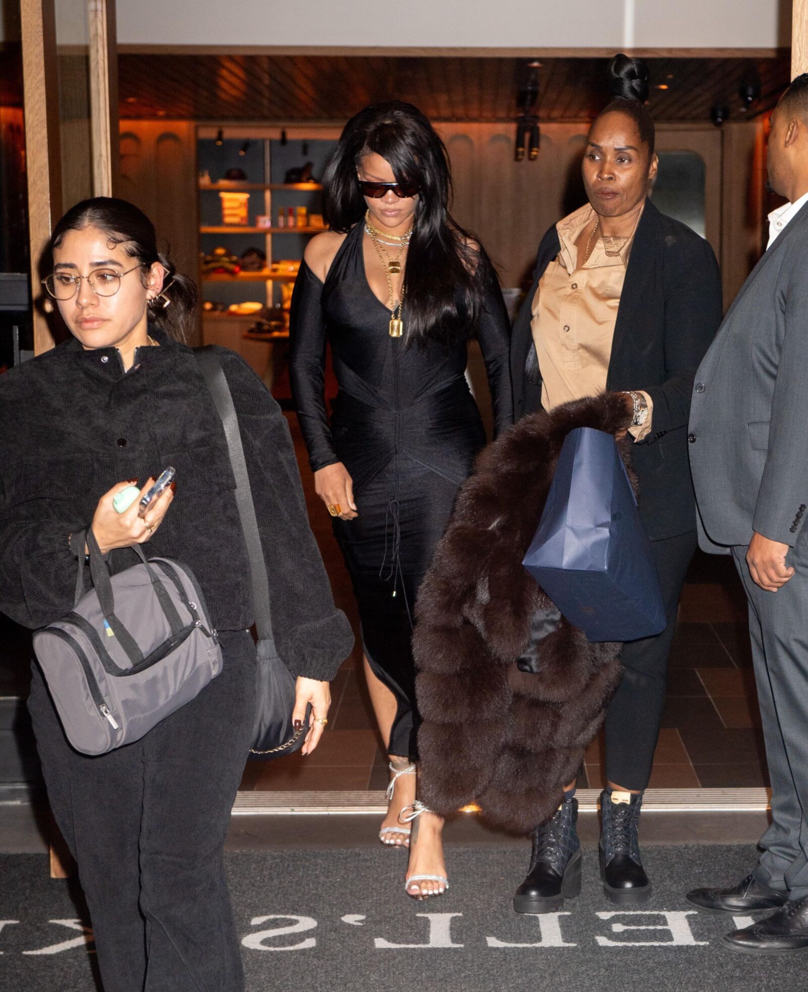 Rihanna enjoys a stylish night out 