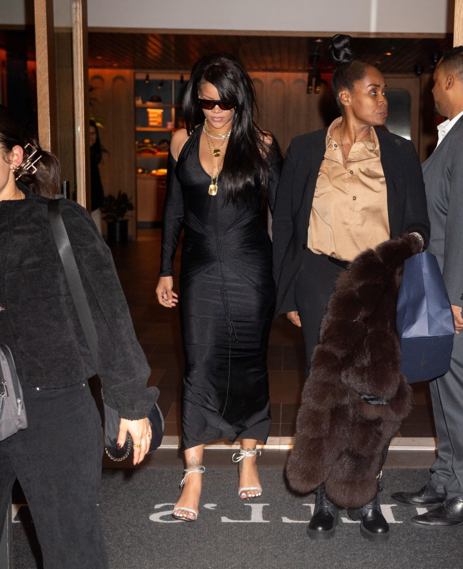 Rihanna enjoys a stylish night out 