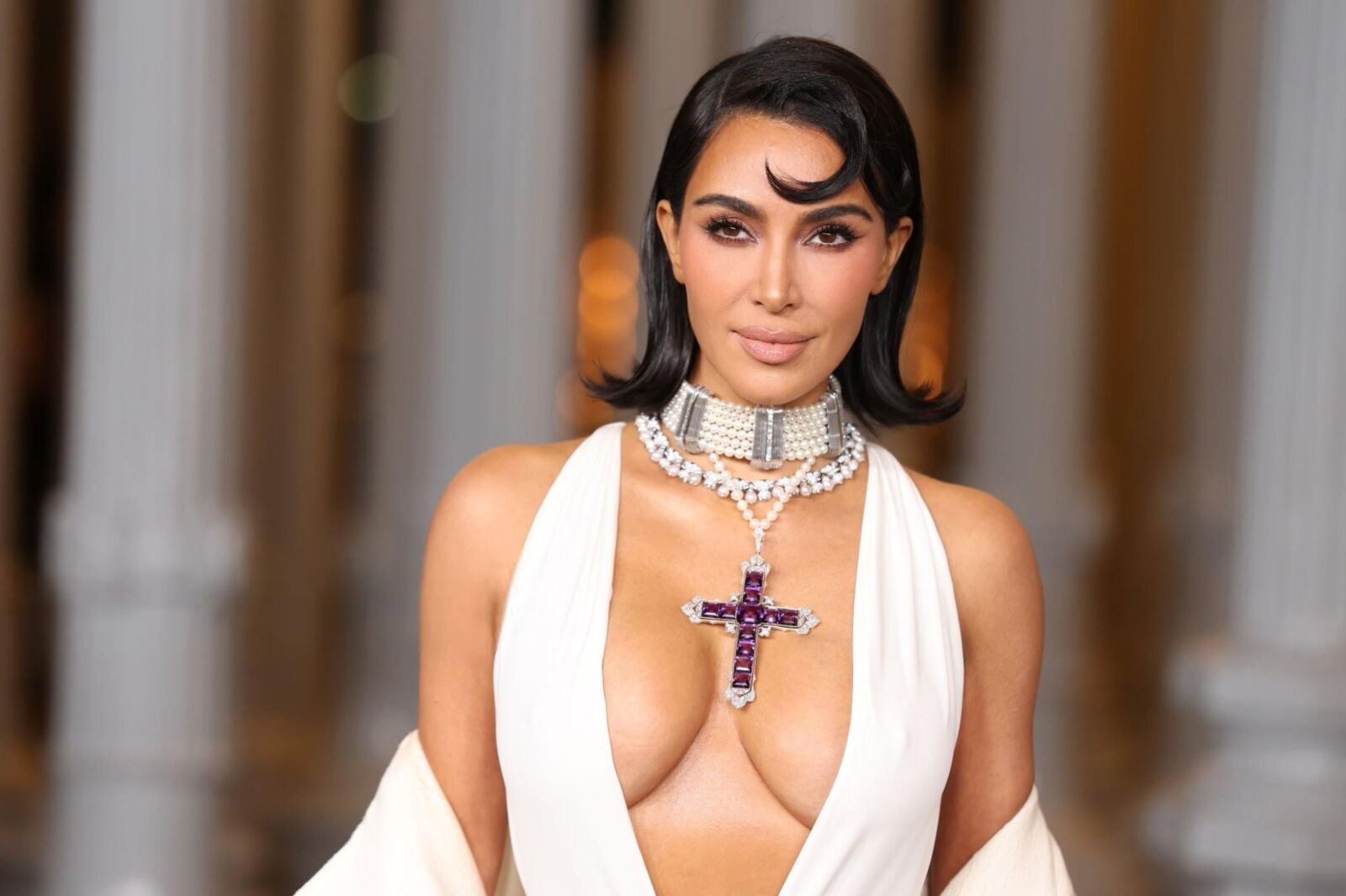 Kim Kardashian Attends LACMA Art+Film Gala