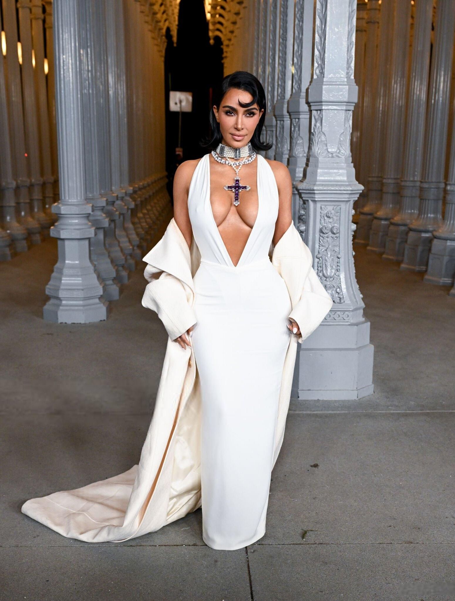 Kim Kardashian Attends LACMA Art+Film Gala